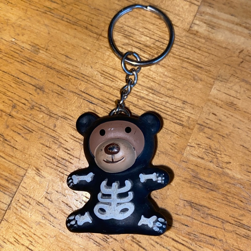 Star Awards Bear Keychain in good condition